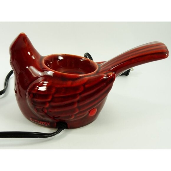 Scentsy Red Cardinal Bird Wax Warmer Electric Tabletop - Picture 6 of 8